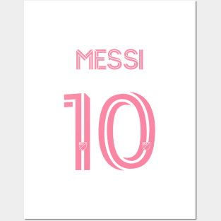 Messi Inter Miami Posters and Art